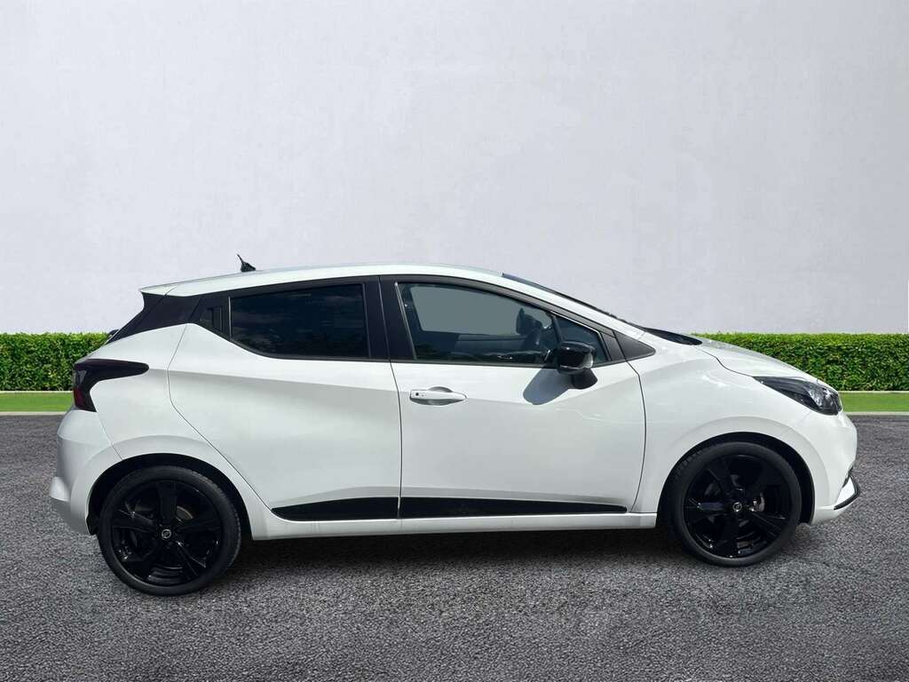 Nissan Micra 1.0 Ig-t 92 N-sport Cvt NL72SXV White #3