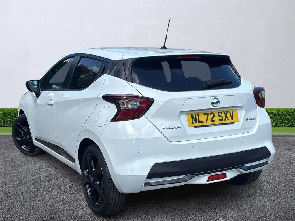 Nissan Micra 1.0 Ig-t 92 N-sport Cvt NL72SXV White #2