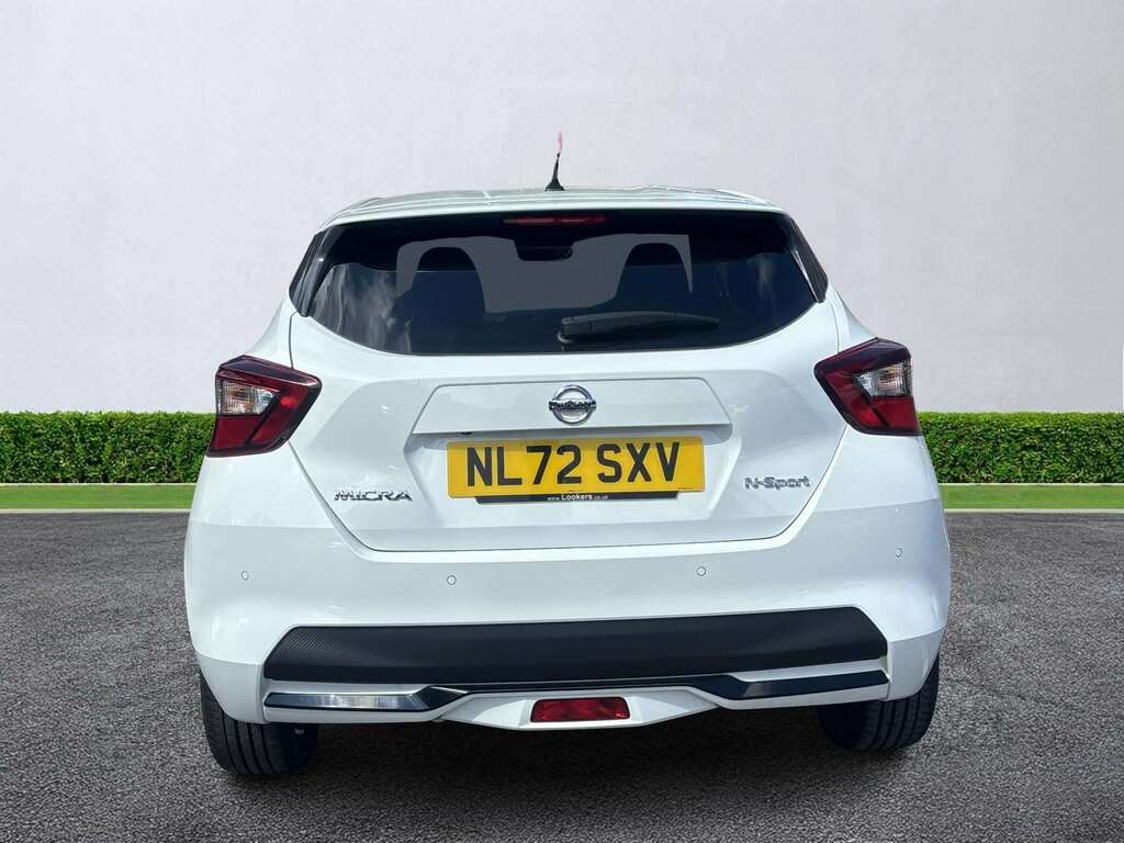 Nissan Micra 1.0 Ig-t 92 N-sport Cvt NL72SXV White #4