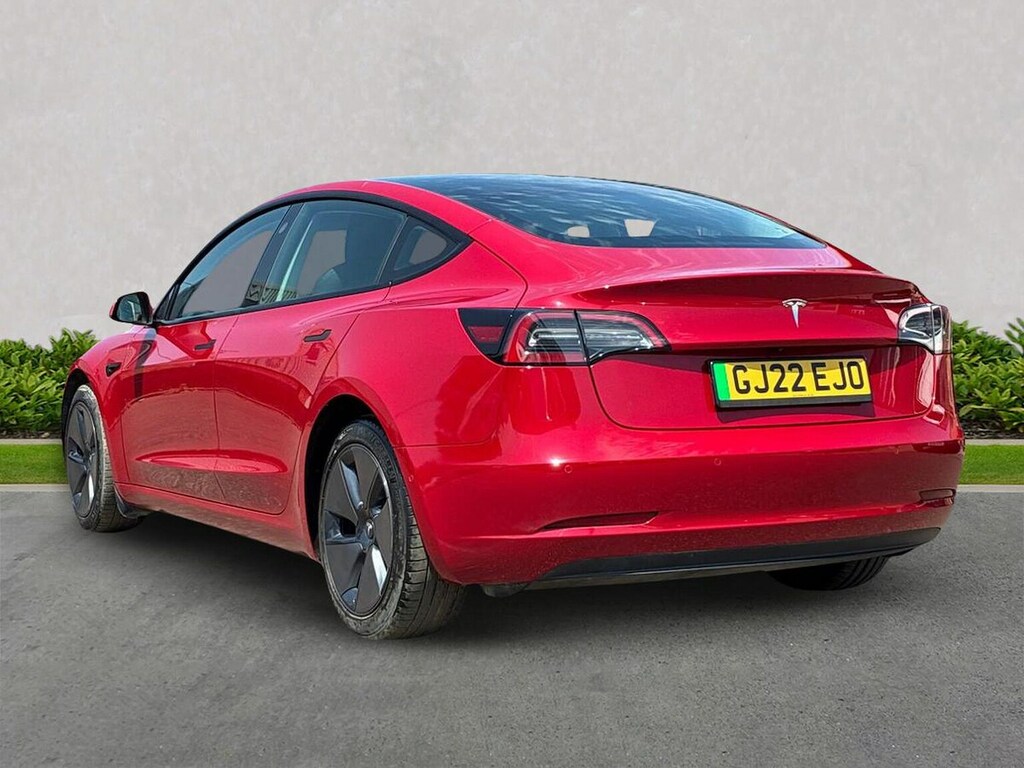 Tesla Model 3 Standard Range Plus Saloon Rwd GJ22EJO Red #2