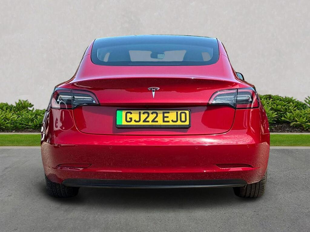 Tesla Model 3 Standard Range Plus Saloon Rwd GJ22EJO Red #4