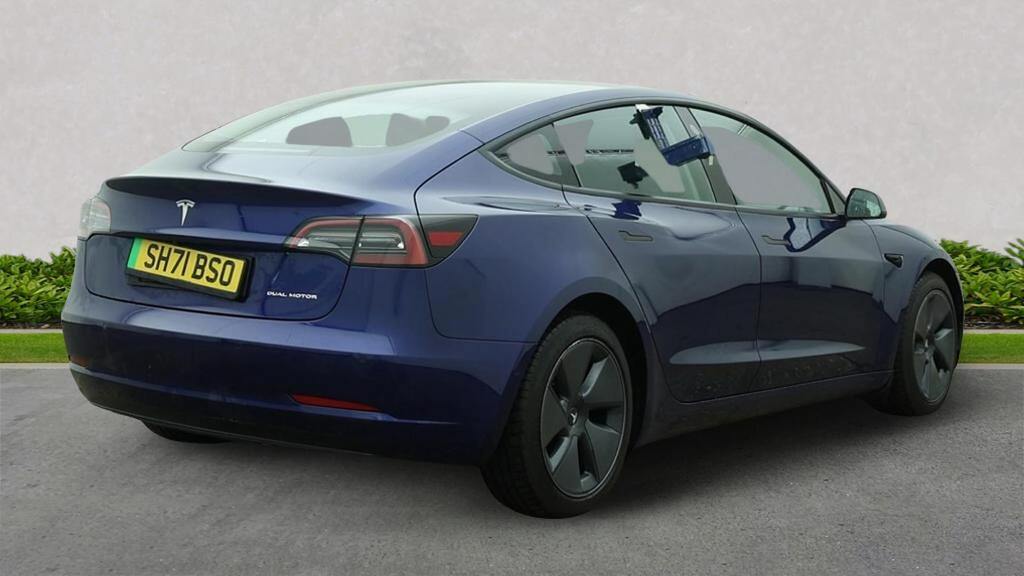 Tesla Model 3 Dual Motor Long Range Saloon 4 Blue #4