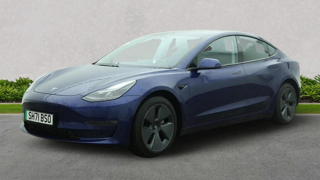 Tesla Model 3 Dual Motor Long Range Saloon 4 Blue #2