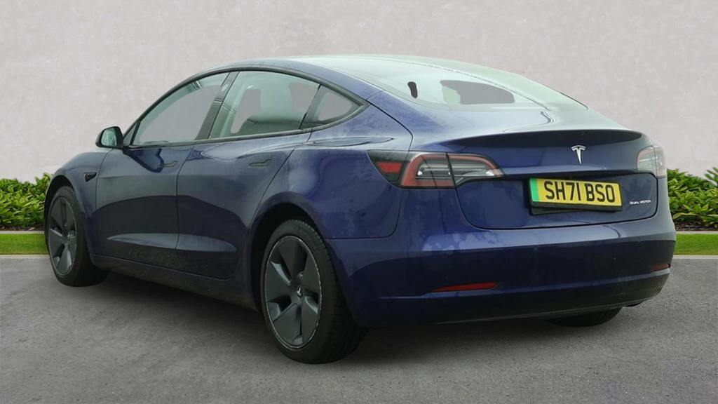 Tesla Model 3 Dual Motor Long Range Saloon 4 Blue #3