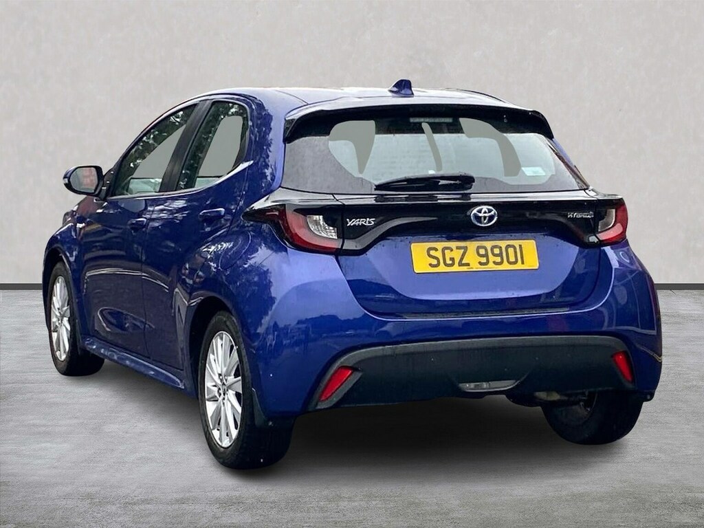 Toyota Yaris 1.5 Vvt-h Icon Hatchback Hybrid E-cvt E Blue #2