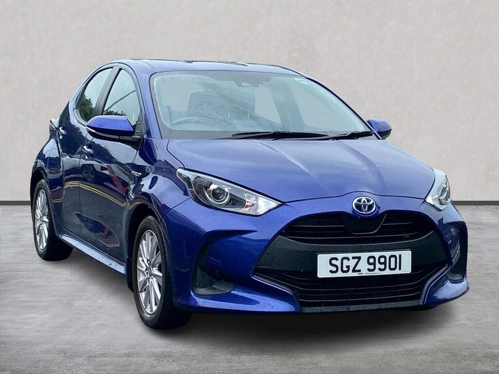 Toyota Yaris 1.5 Vvt-h Icon Hatchback Hybrid E-cvt E Blue