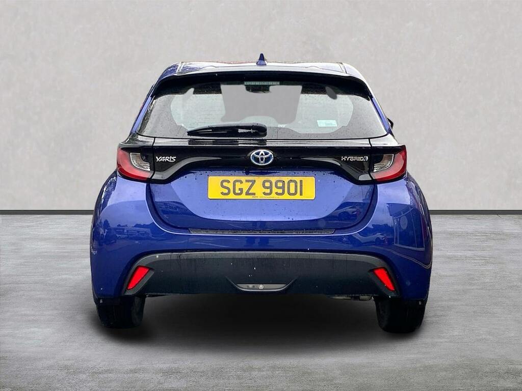 Toyota Yaris 1.5 Vvt-h Icon Hatchback Hybrid E-cvt E Blue #4