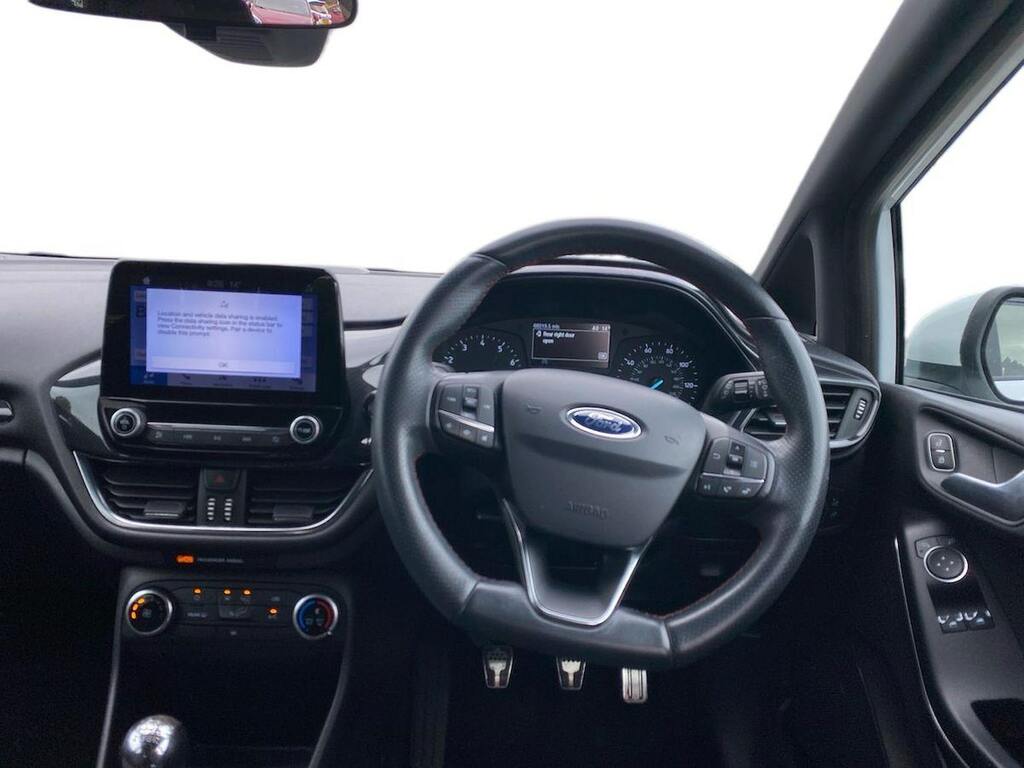 Ford Fiesta 1.0 Ecoboost 125 St-line White #9