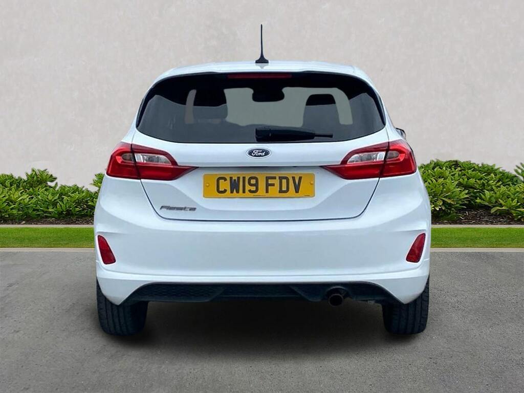Ford Fiesta 1.0 Ecoboost 125 St-line White #4