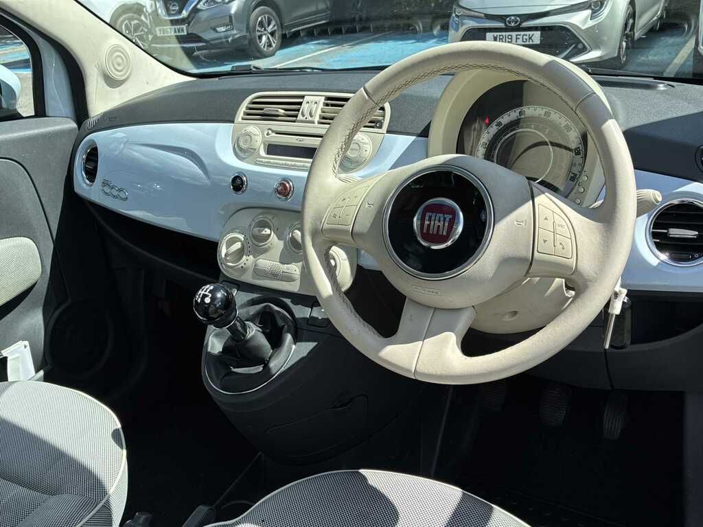 Fiat 500 1.2 Pop Euro 5 Ss White #14