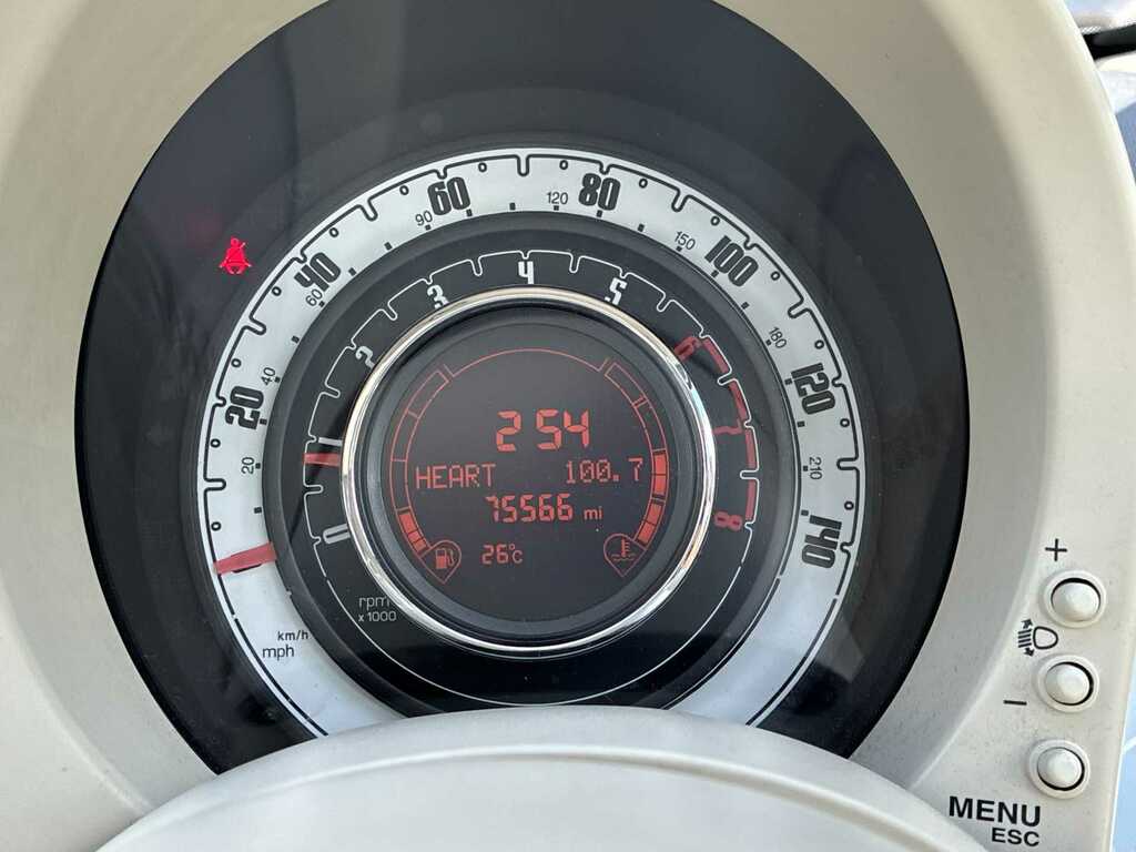 Fiat 500 1.2 Pop Euro 5 Ss White #9