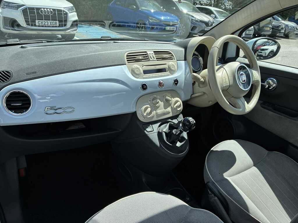 Fiat 500 1.2 Pop Euro 5 Ss White #7