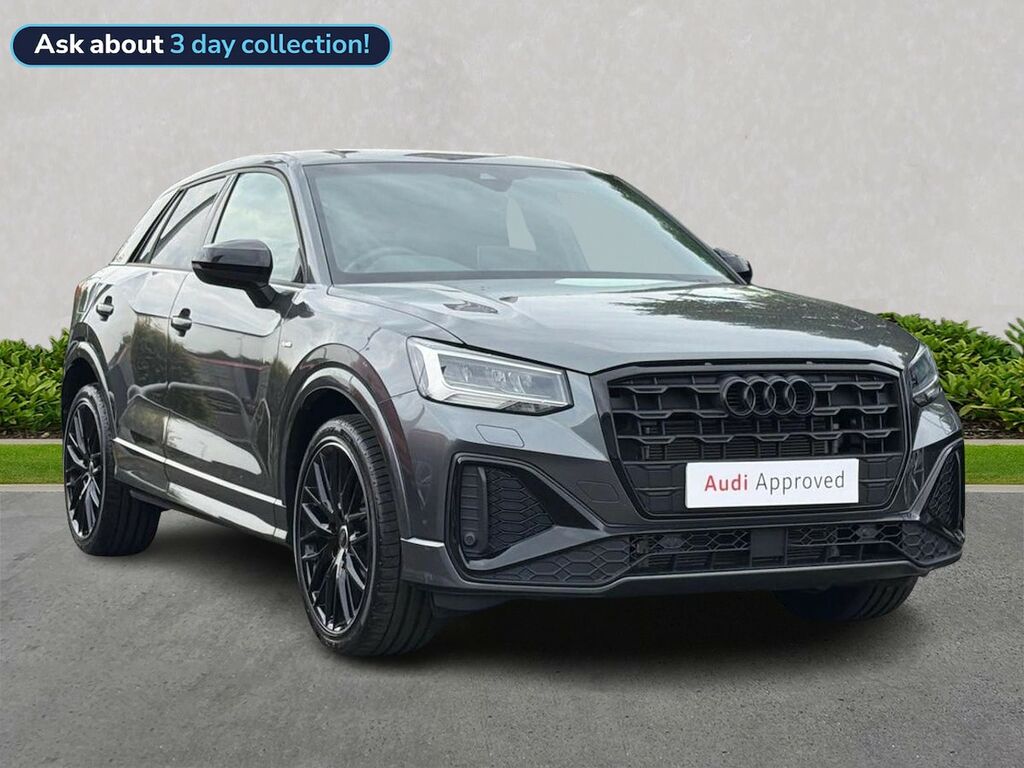Audi Q2 35 Tfsi Black Edition S Tronic Tech KS75AVL Grey