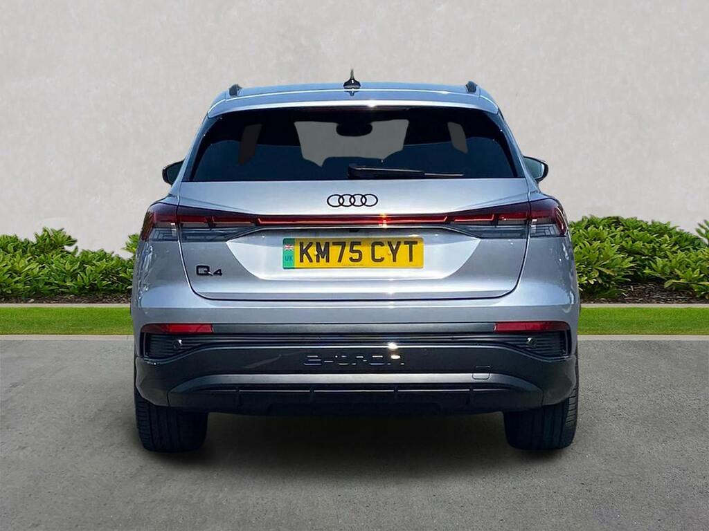 Audi Q4 E Tron 210Kw 45 82Kwh Black Edition Tech Pack KM75CYT Silver #4