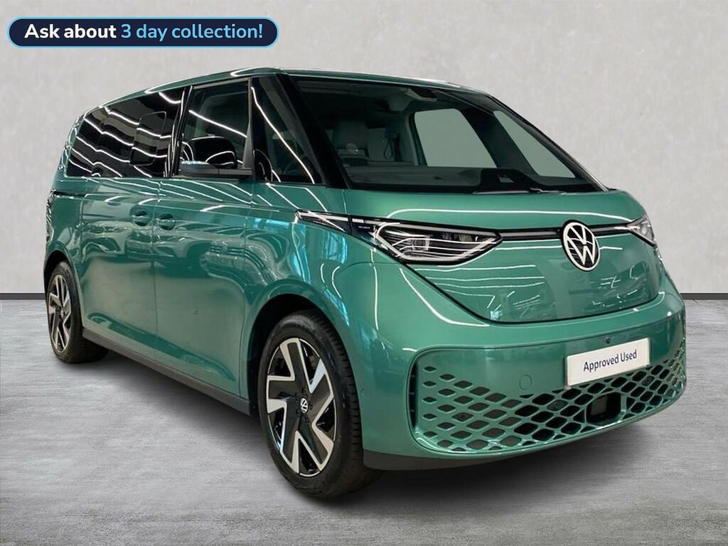 Volkswagen ID.Buzz Pro 86Kwh Style Mpv Lwb, 7Seat Green