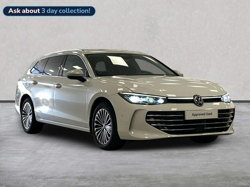 Volkswagen Passat 1.5 Etsi Mhev Elegance Estate Hybrid Ds White