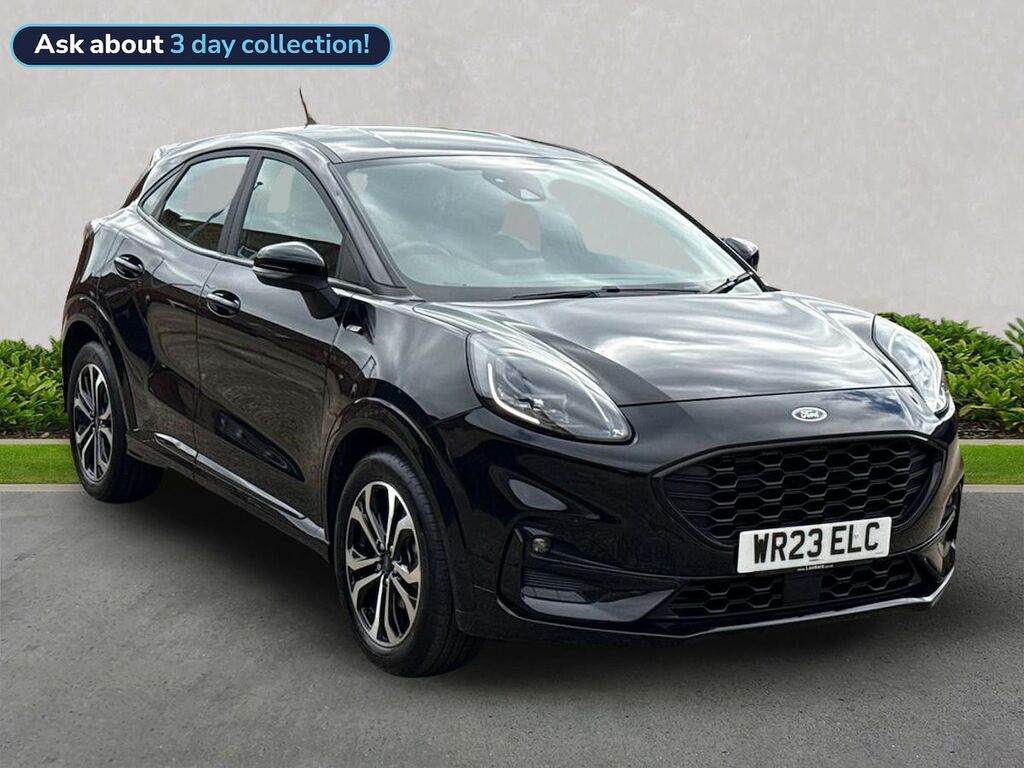 Ford Puma 1.0T Ecoboost Mhev St-line Suv Hybrid M Black