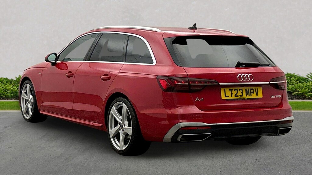 Audi A4 Avant 35 Tfsi S Line S Tronic Red #2