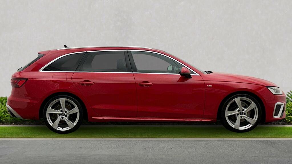 Audi A4 Avant 35 Tfsi S Line S Tronic Red #3