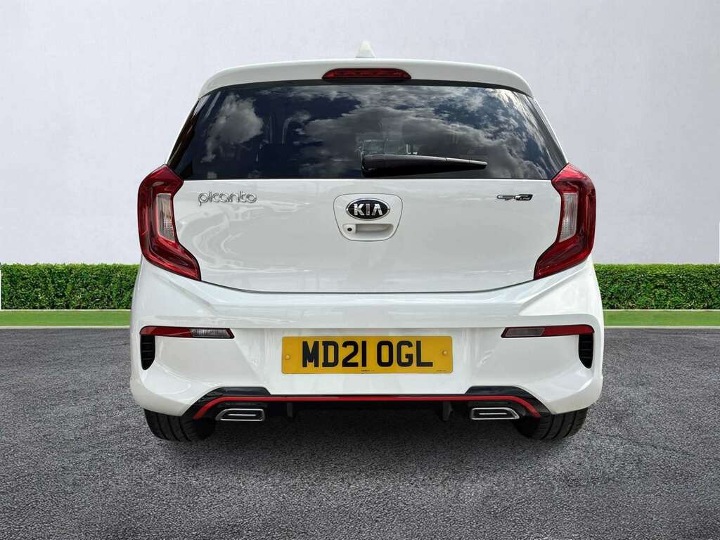 Kia Picanto 1.0 Gt-line 4 Seats MD21OGL White #4