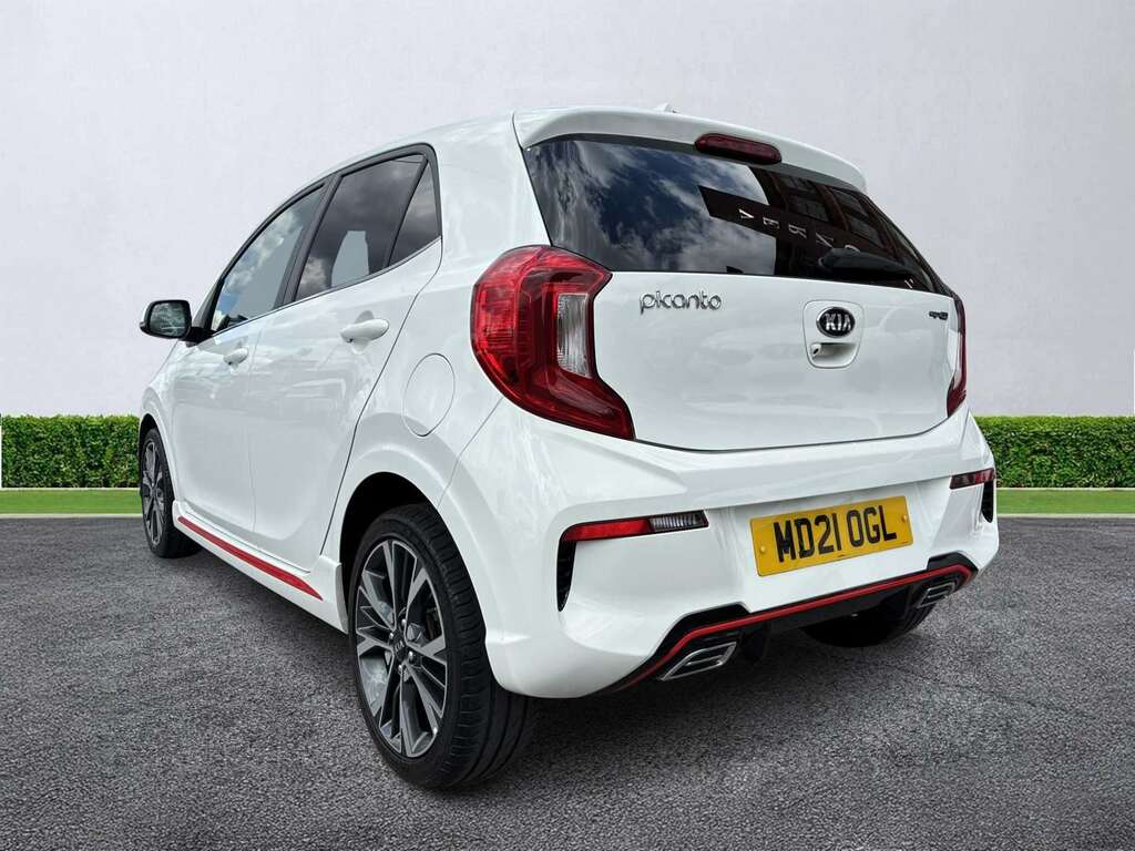 Kia Picanto 1.0 Gt-line 4 Seats MD21OGL White #2