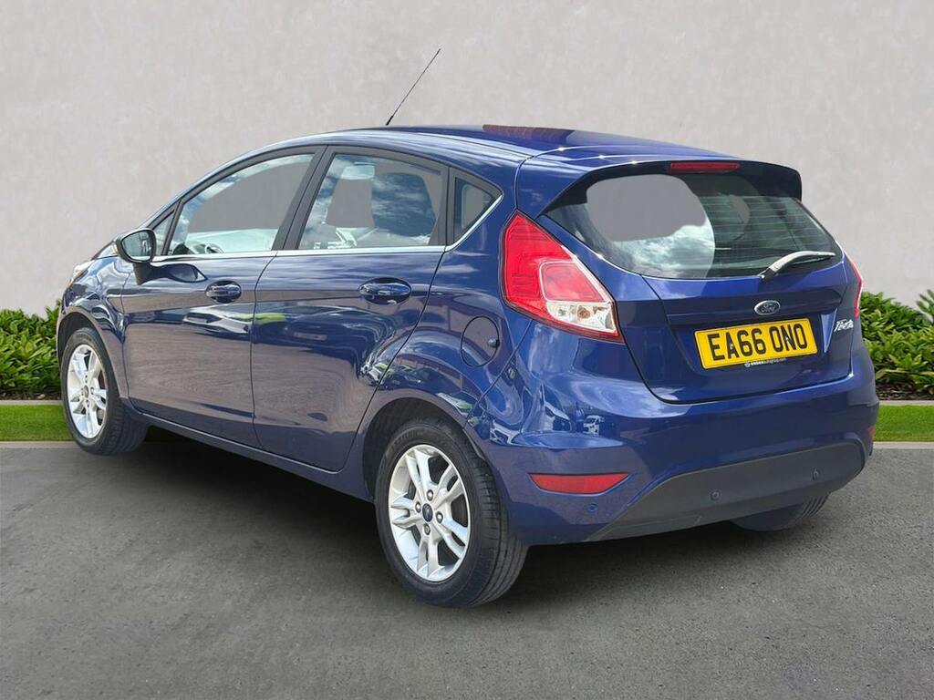 Ford Fiesta 1.25 Zetec Hatchback Euro 6 82 Blue #2
