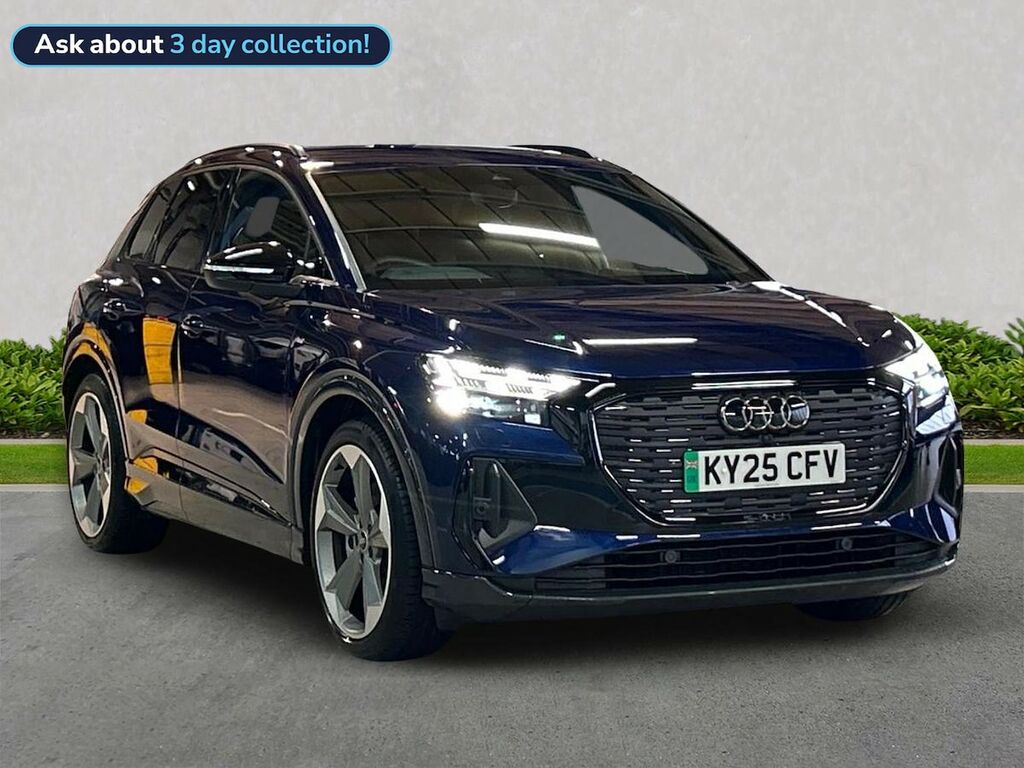 Audi Q4 E Tron 45 Black Edition Suv Quattro 82K Blue