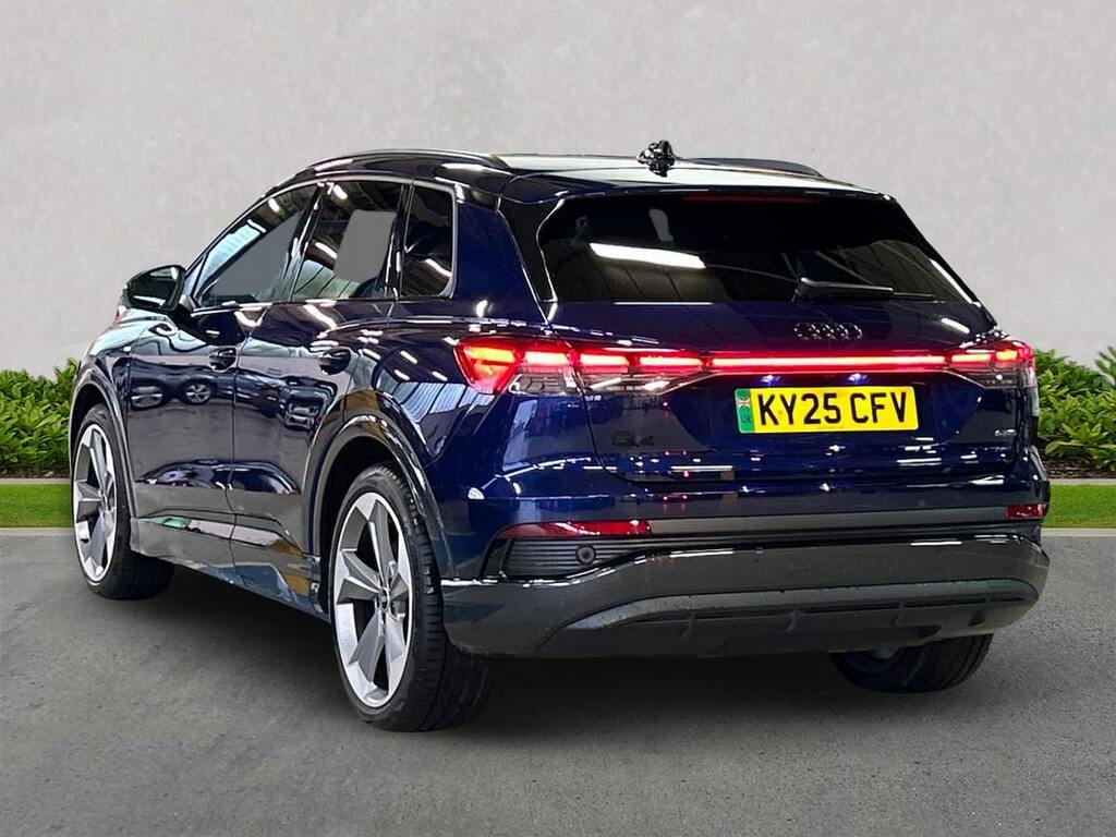 Audi Q4 E Tron 45 Black Edition Suv Quattro 82K KY25CFV Blue #2