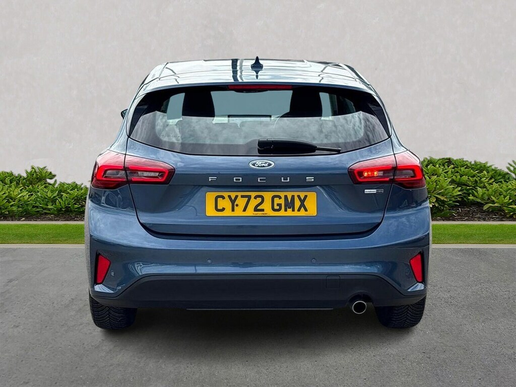 Ford Focus 1.0T Ecoboost Mhev Titanium Hatchback H CY72GMX Blue #4