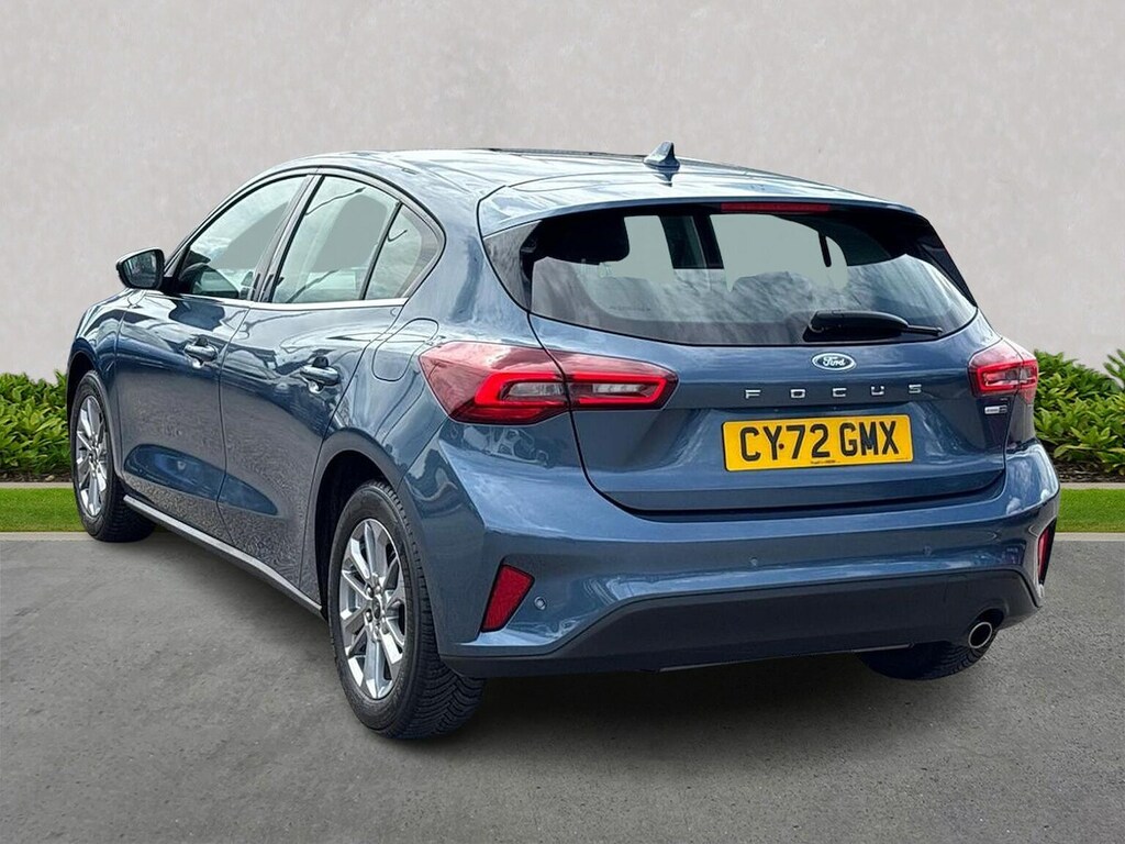 Ford Focus 1.0T Ecoboost Mhev Titanium Hatchback H CY72GMX Blue #2