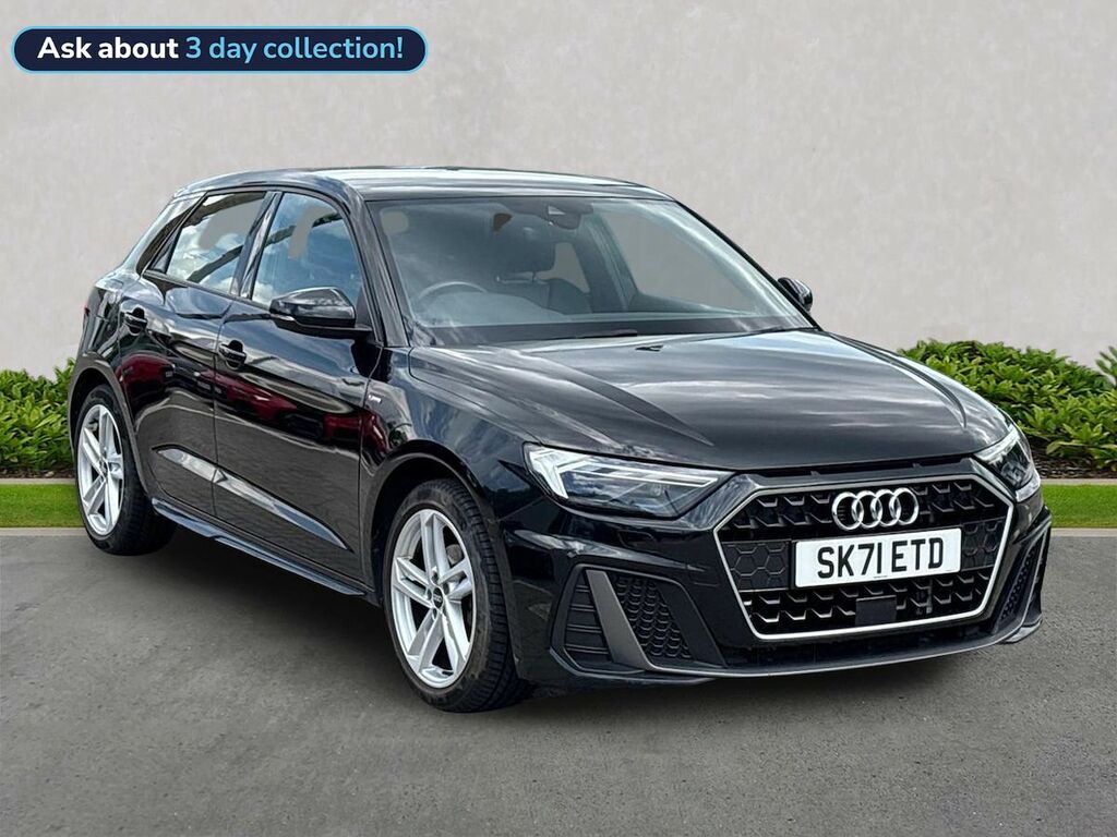 Audi A1 1.0 Tfsi 30 S Line Sportback S Tronic E Black