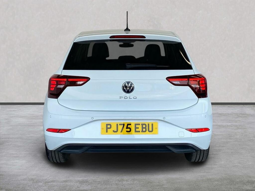 Volkswagen Polo 1.0 Tsi Match Hatchback Euro 6 White #4