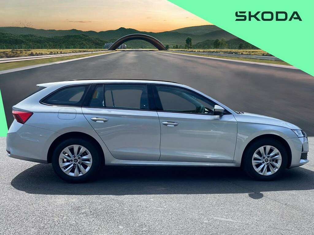 Skoda Octavia 2.0 Tdi Se Technology Estate Dsg Euro 6 Silver #3