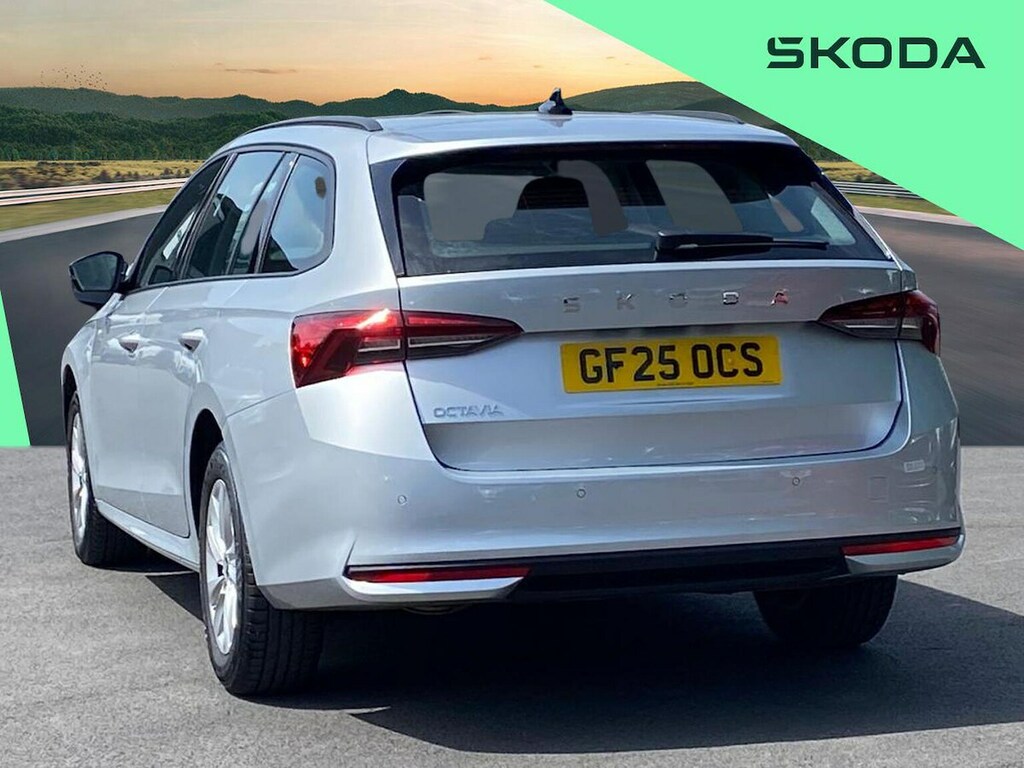 Skoda Octavia 2.0 Tdi Se Technology Estate Dsg Euro 6 Silver #2