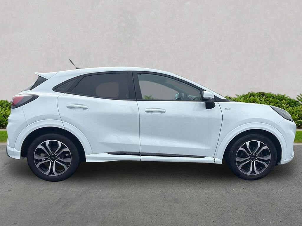 Ford Puma 1.0T Ecoboost Mhev St-line Suv Hybrid D VK73JFZ White #3