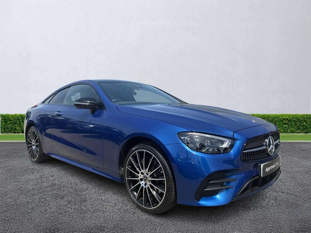 Mercedes-Benz E Class E300d 4Matic Amg Line Night Ed Pre 9G-tronic Blue