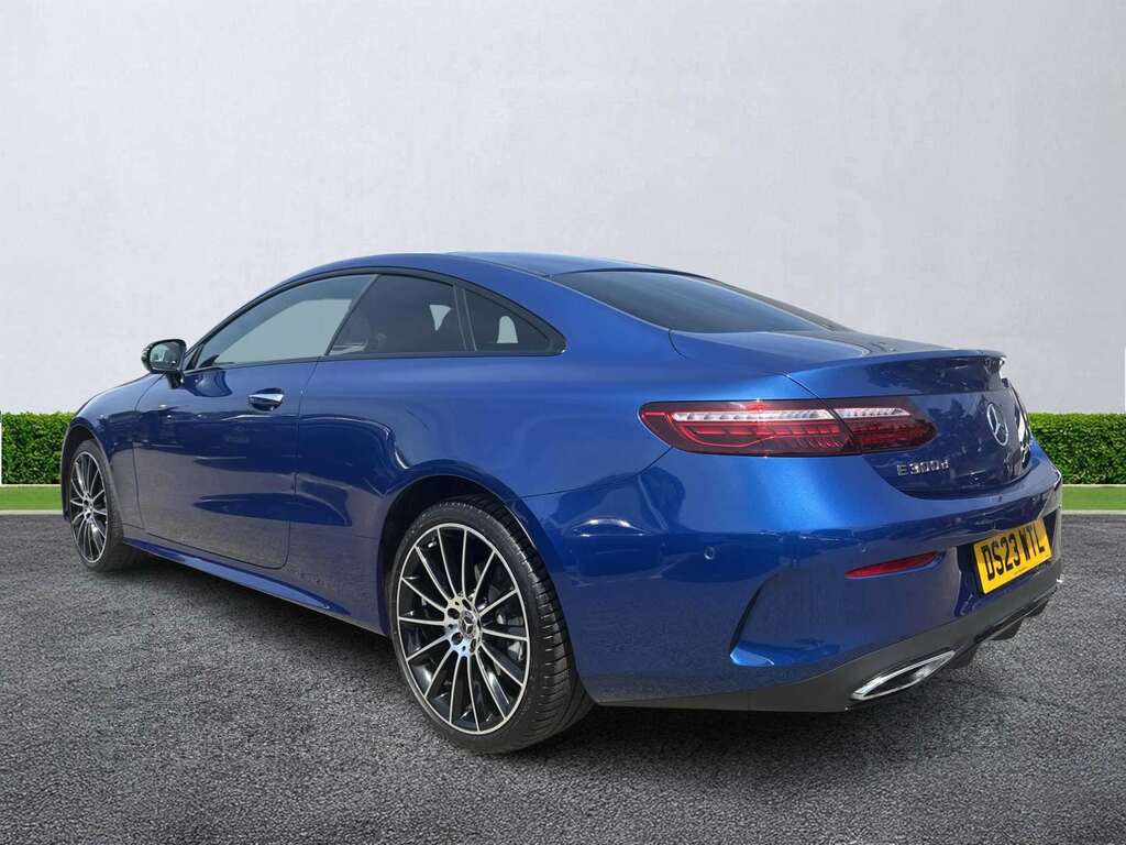 Mercedes-Benz E Class E300d 4Matic Amg Line Night Ed Pre 9G-tronic Blue #2