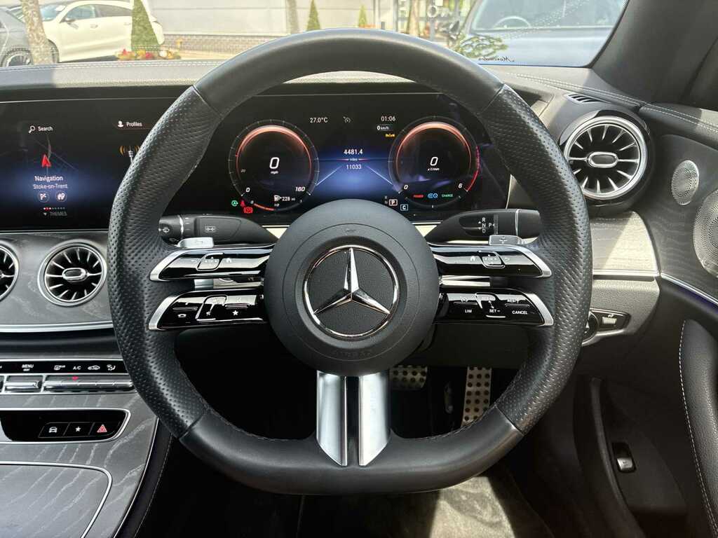 Mercedes-Benz E Class E220d 200 Amg Line Night Ed Prem 9G-tronic White #9