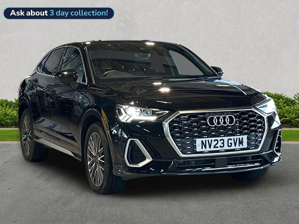 Audi Q3 1.5 Tfsi Cod 35 S Line Sportback S Tron Black