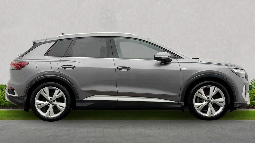 Audi Q4 E Tron 220Kw 50 Quattro 82Kwh S Line Grey #4