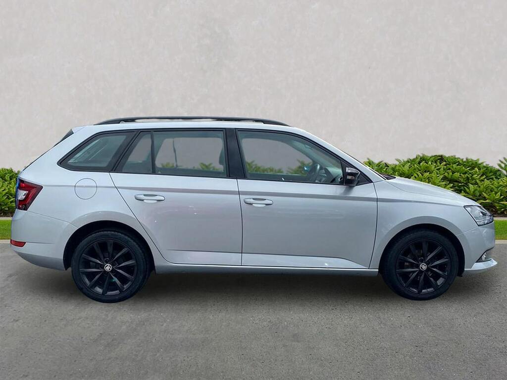 Skoda Fabia 1.0 Tsi Black Edition Estate Eur Silver #3