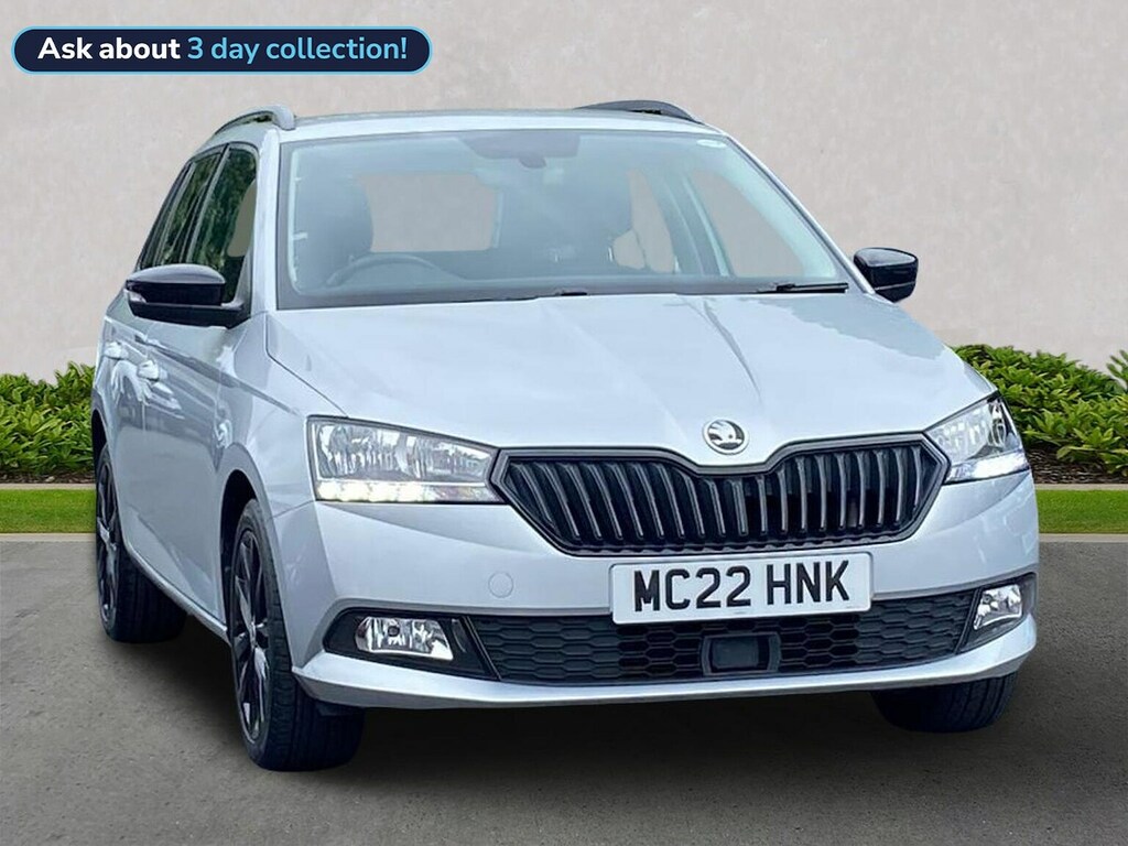 Skoda Fabia 1.0 Tsi Black Edition Estate Eur Silver