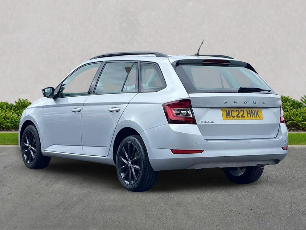 Skoda Fabia 1.0 Tsi Black Edition Estate Eur Silver #2