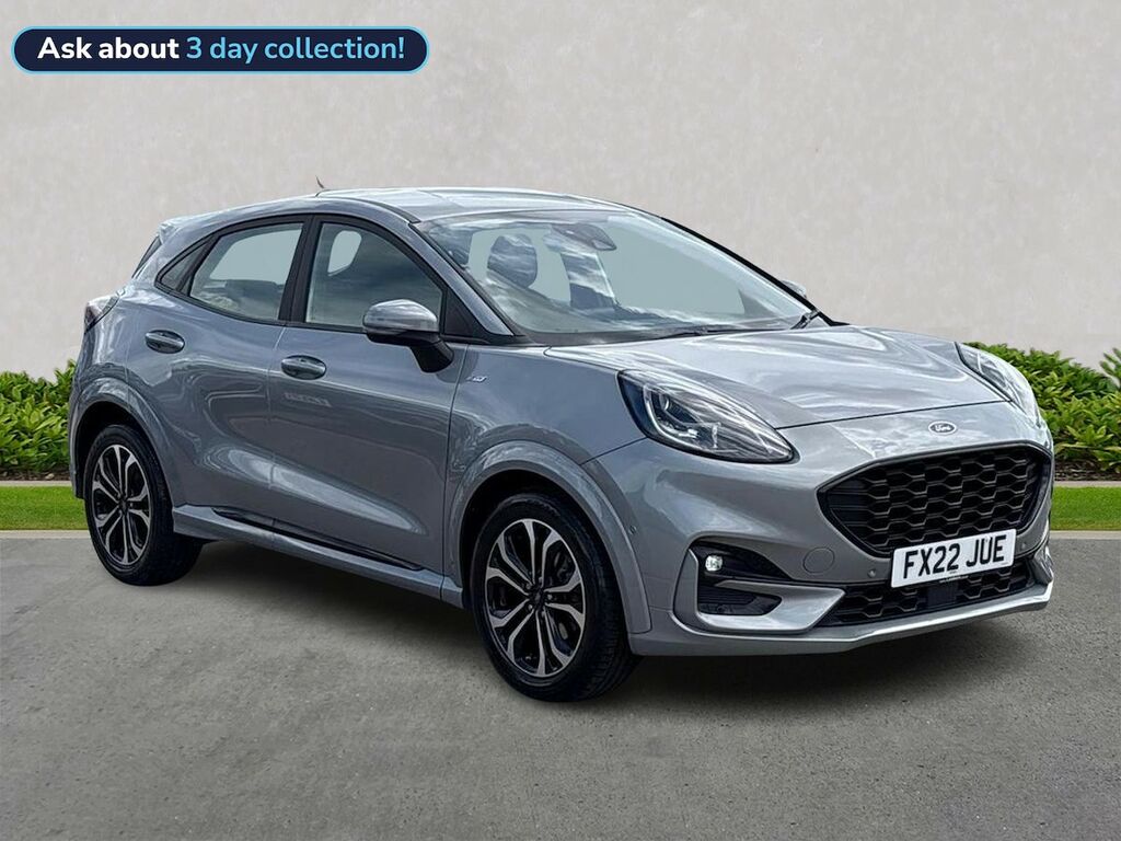 Ford Puma 1.0T Ecoboost Mhev St-line Suv Hybrid M Silver