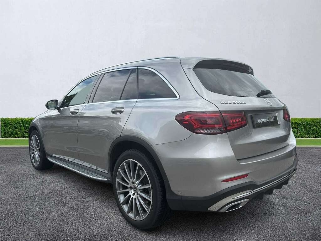 Mercedes-Benz GLC Class Glc 300D 4Matic Amg Line Premium 9G-tronic Silver #2