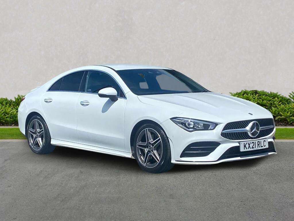 Mercedes-Benz CLA Class Cla 200 Amg Line Premium Tip White