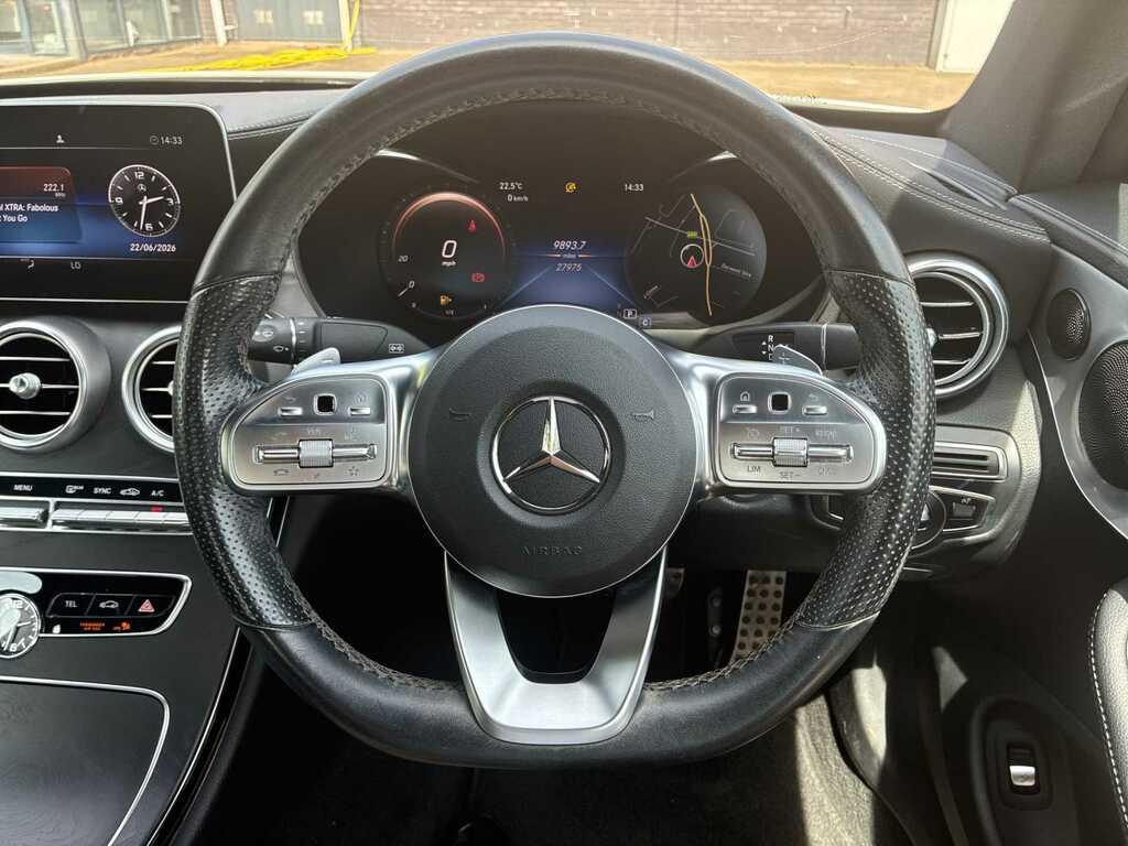 Mercedes-Benz C Class C 220 D Amg Line Black #9