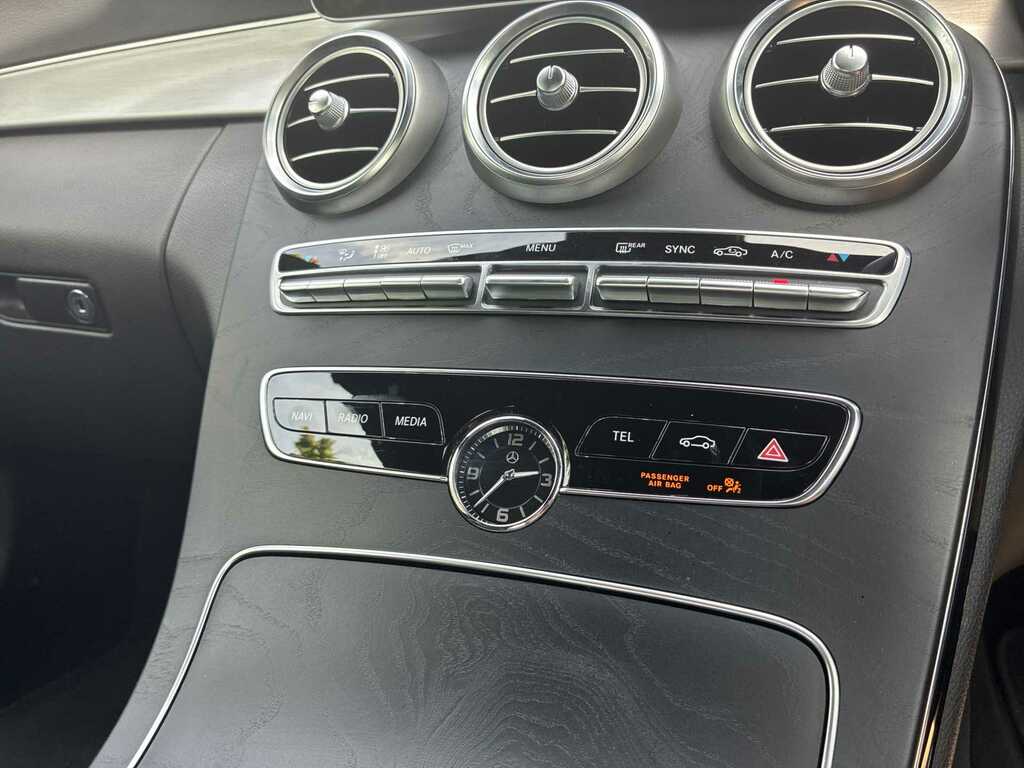 Mercedes-Benz C Class C 220 D Amg Line Black #27