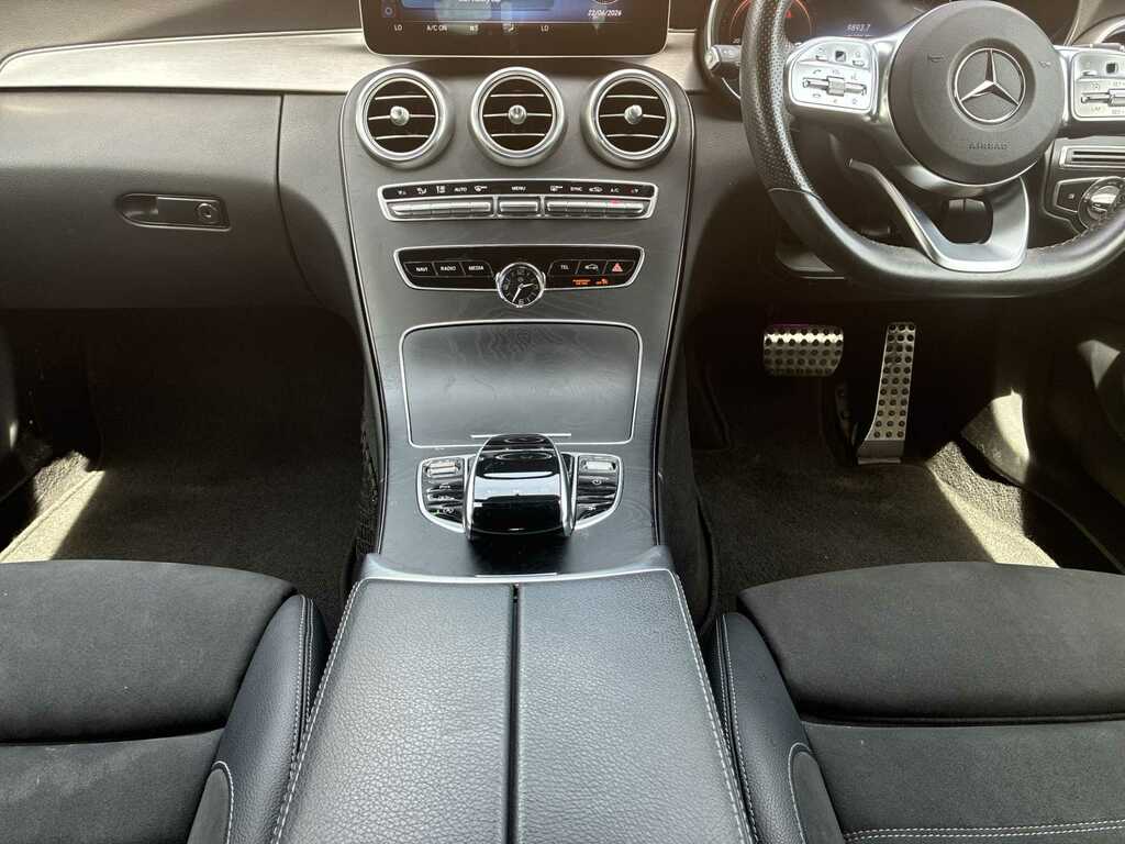 Mercedes-Benz C Class C 220 D Amg Line Black #13