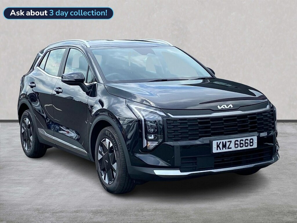 Kia Sportage Sportage 1.6T Gdi Hev Pure Estate Black